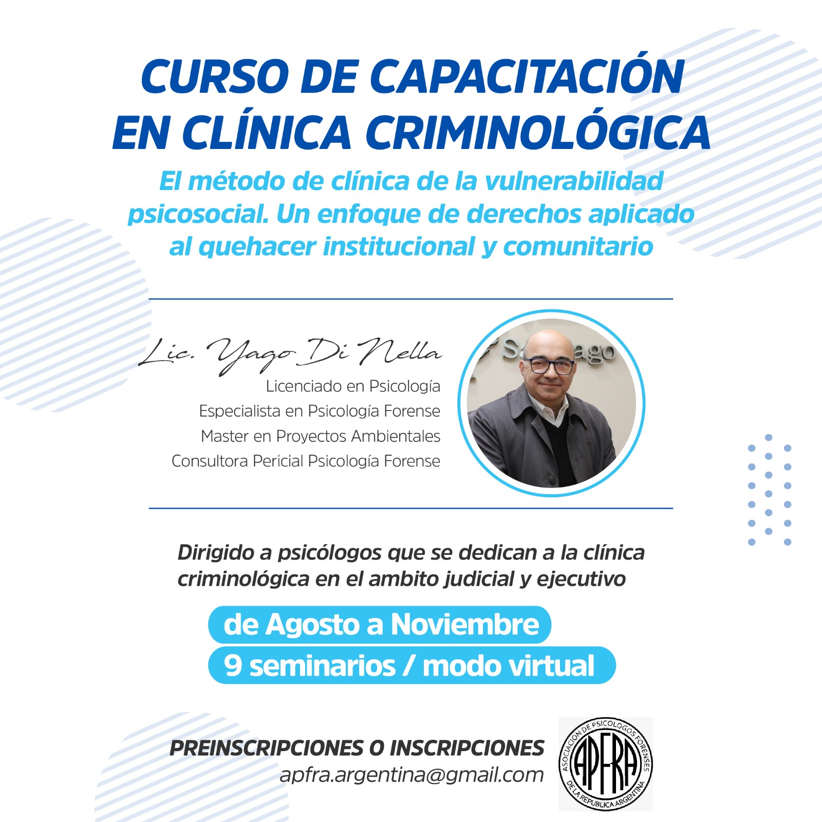 CURSO CLINICA CRIMINOLÓGICA